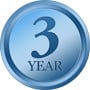3 Year Limited Warranty