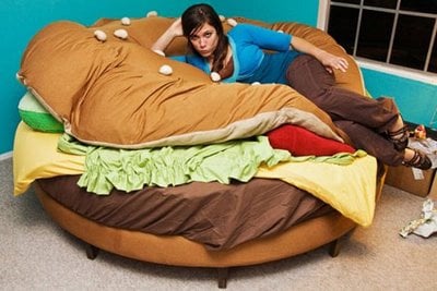 Hamburger mattress